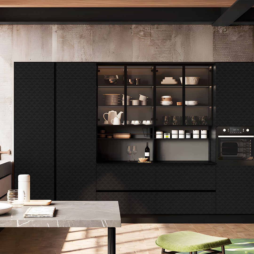 Panel Tekstur Belah Ketupat ZS31 - Alami