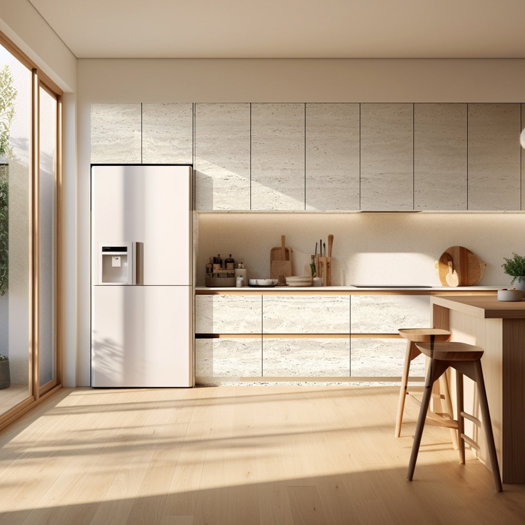 Panel Travertine Tersinkronisasi SZ07 - Alami