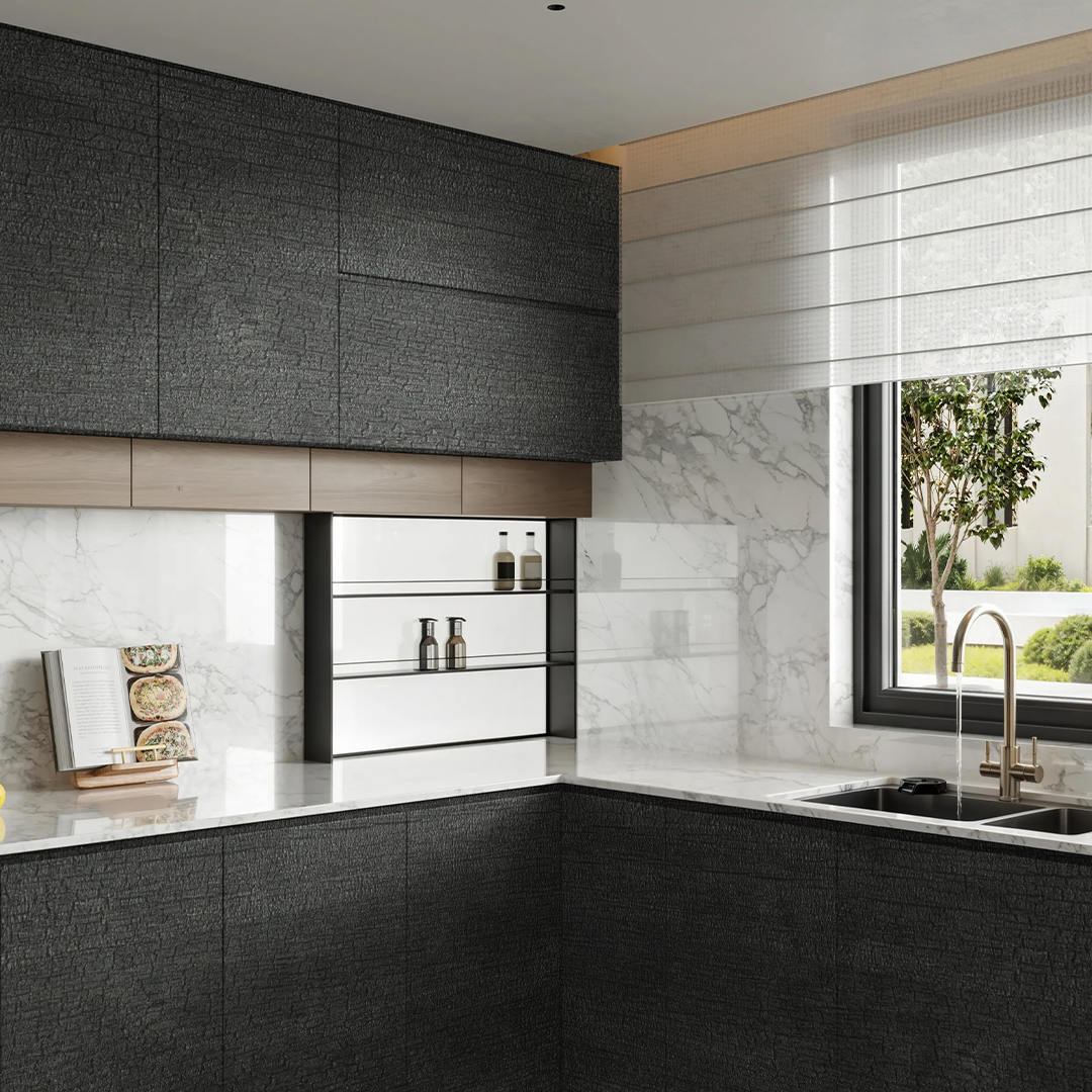 Panel Tekstur Hangus ZS02 - 3D