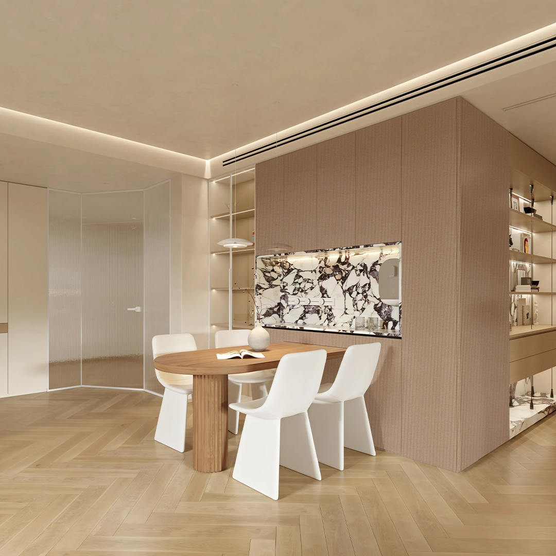 Panel Tekstur Garis ZS35 - 3D